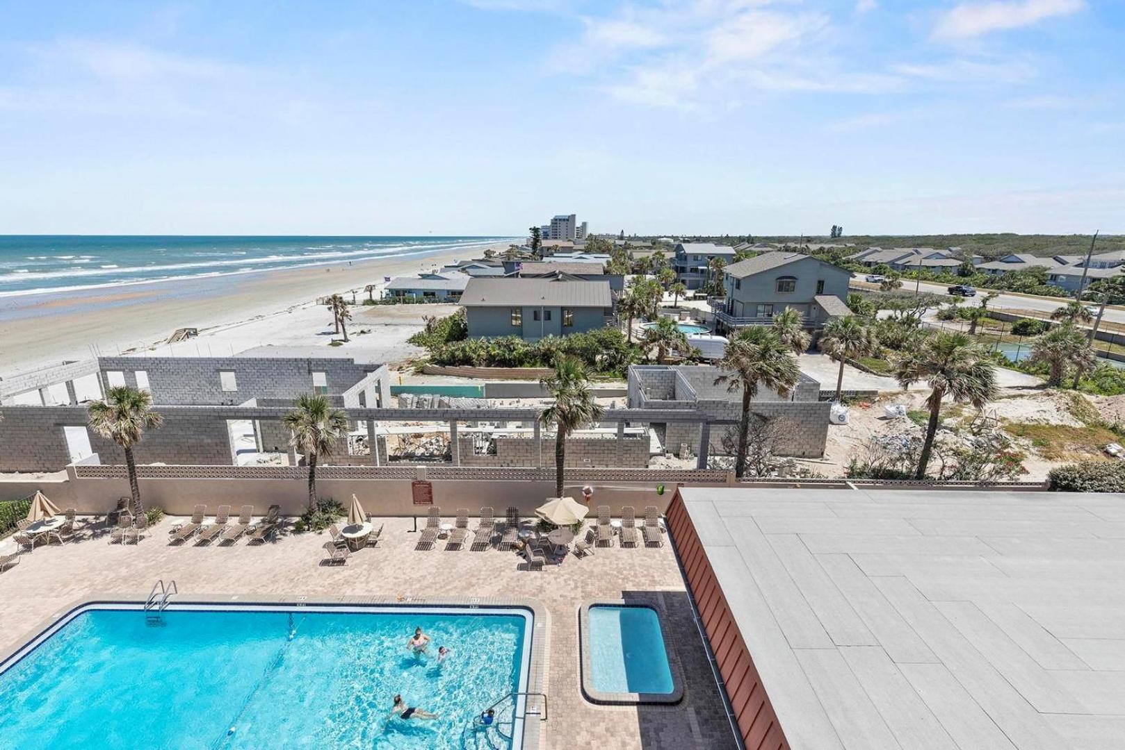 507- Ocean View 2 Bedroom Top Floor New Smyrna Beach Exterior foto