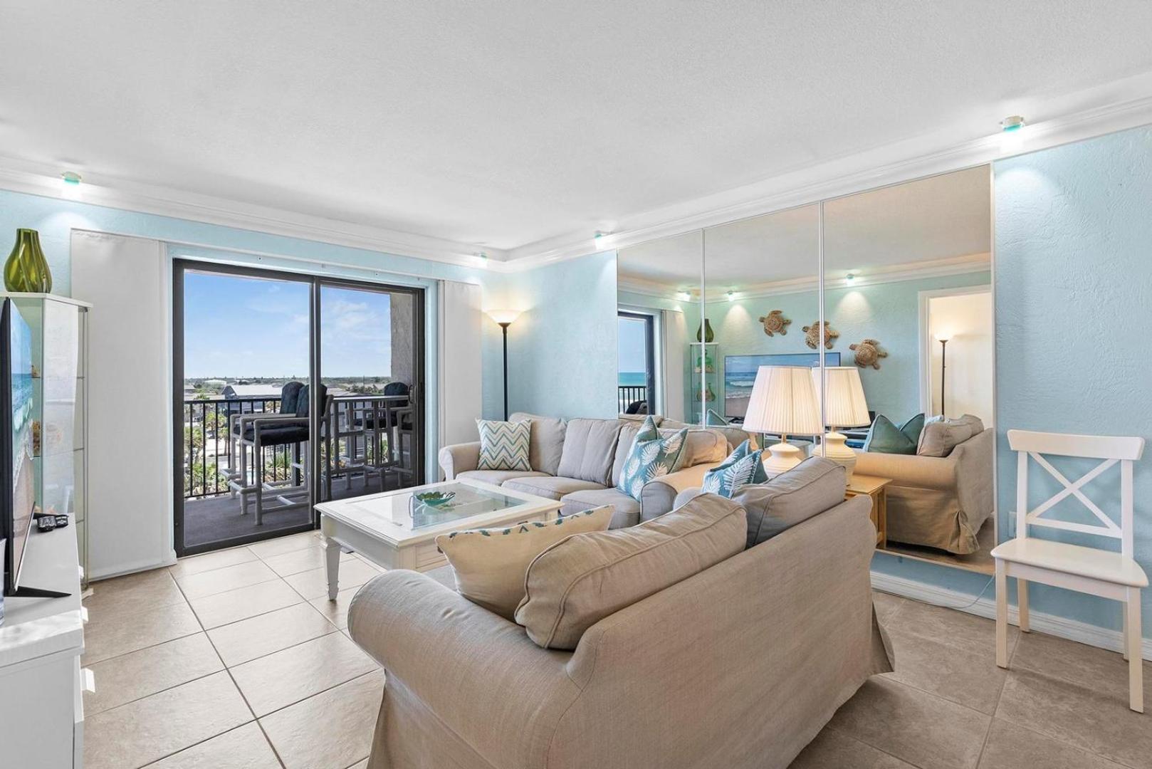 507- Ocean View 2 Bedroom Top Floor New Smyrna Beach Exterior foto